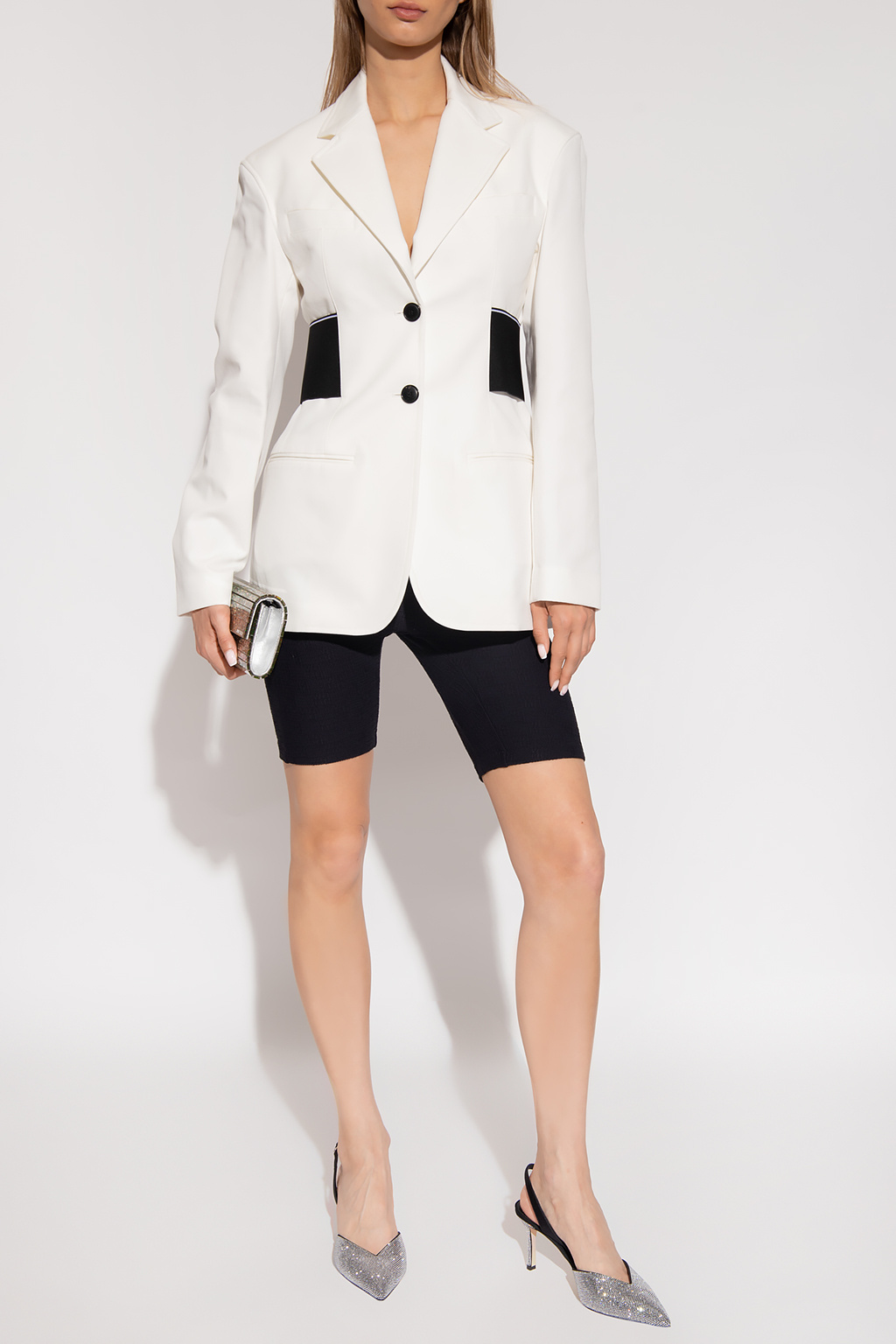 Alexander wang discount fitted shirt jacket